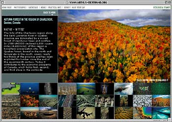 Charlevoix region in fall, quebec Canada