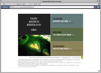 yannarthusbertrand.org home page